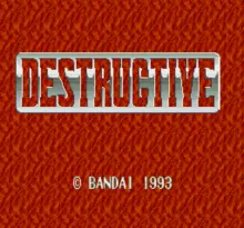 Image n° 1 - screenshots  : Destructive